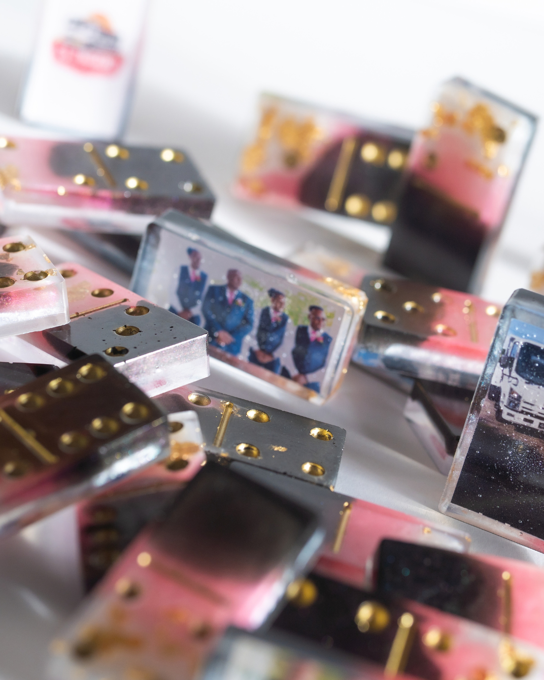 Custom resin domino set, photo 4