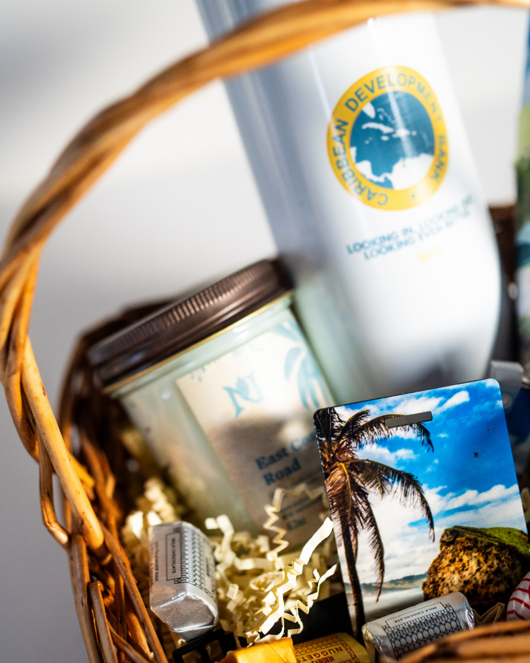 A personalised gift set made for a corporate client