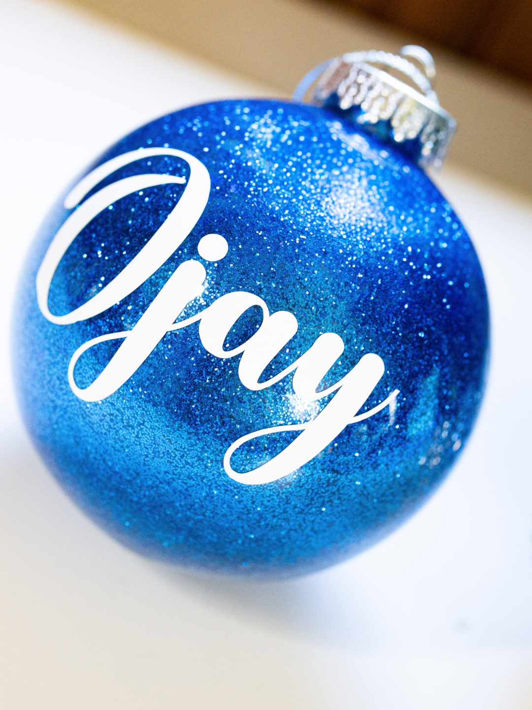 Glitter ornament