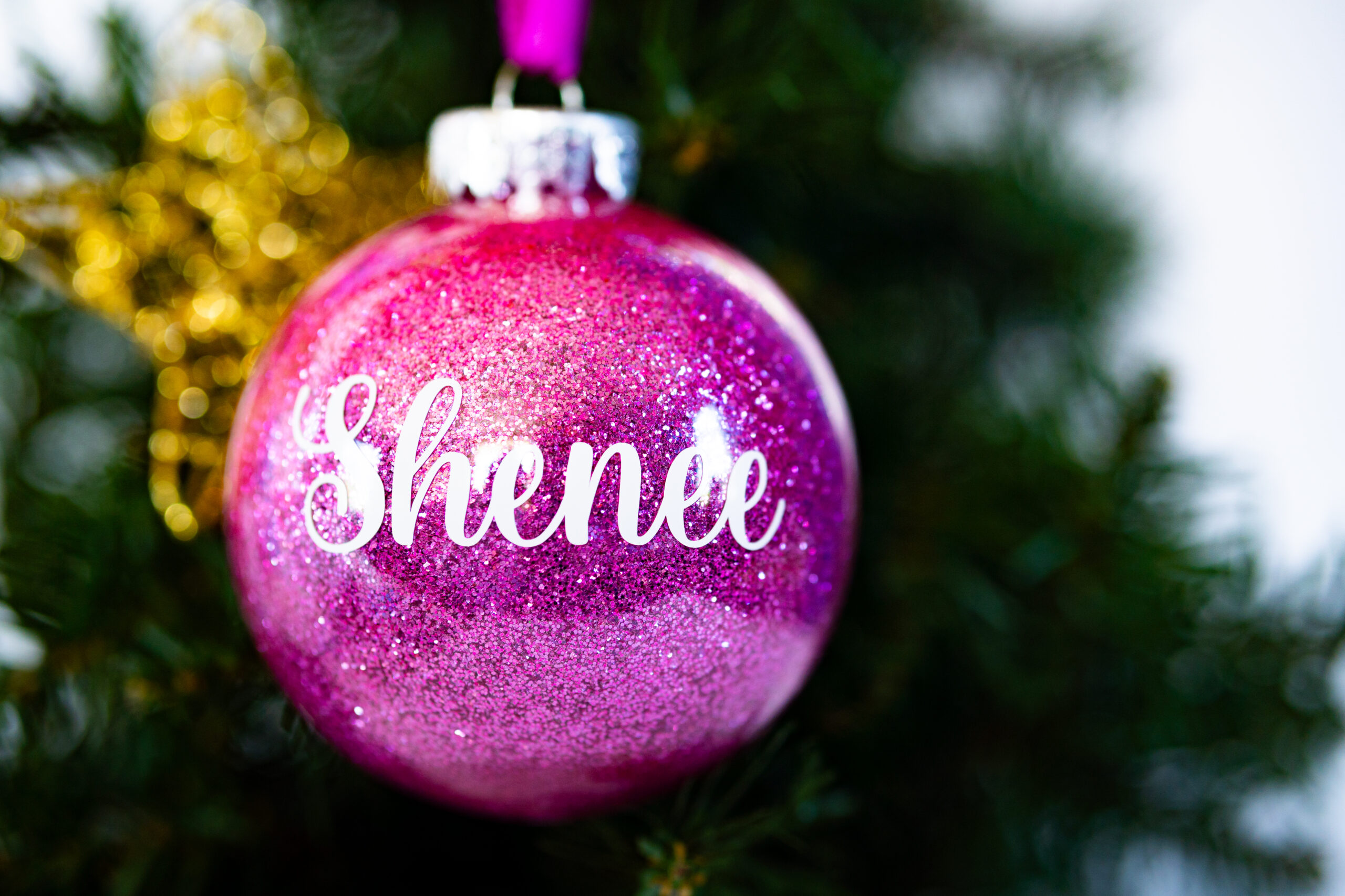 Glitter ornament